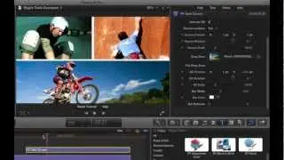 Final Cut Pro X Split Screen