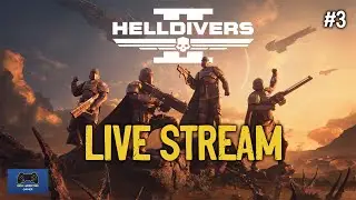 Helldivers 2 - Live Stream 3 - PS5