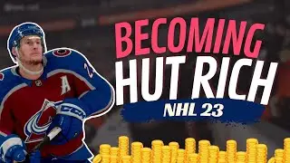 HOW TO MAKE HUT COINS & BECOME RICH IN NHL 23!! Ep #2