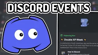 How to setup EVENTS on Discord!