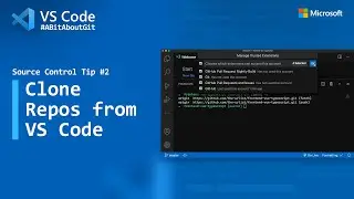 Source Control Tip 2: Clone Repos from VS Code