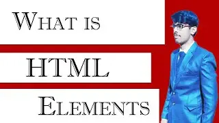 What is a HTML Element | W3Schools com | HTML Course