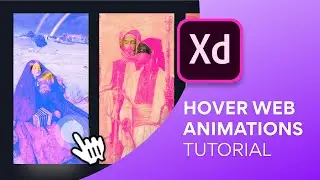 Hover Web Animations in Adobe Xd | Auto Animate and States | Design Weekly