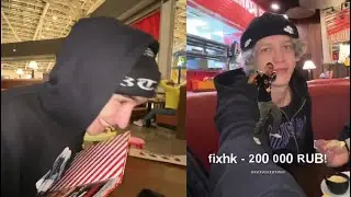 ирл | задонатили 200к на татуировку донатера | гуляют по тц