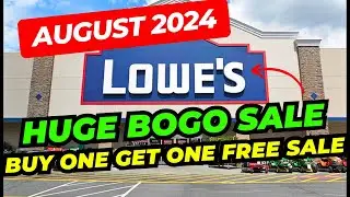 Lowes August 2024 HUGE BOGO Sale - Buy One Get One Free, Best Deals of the Month