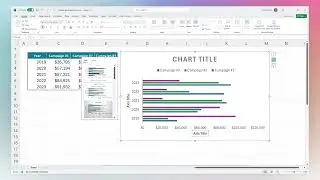 How to Make a Double Bar Graph in Excel