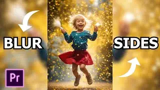 How to Blur the Sides of a Vertical Video in Premiere Pro CC || Blur Sides of a Vertical Video