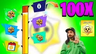 100 NORMAL 100 ÜCRETSİZ EFSANEVİ STARR HEDİYESİ VEE - Brawl Stars 