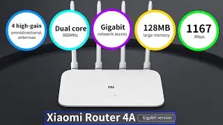 Xiaomi WiFi беспроводной маршрутизатор 4A Gigabit Edition с 128 Мб DDR3 2,4 ГГц 5 ГГц: настройка