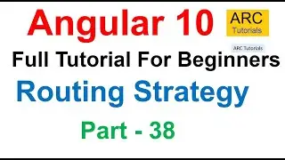 Angular 10 Tutorial #38 - Routing Strategy in Angular | Angular 10 Tutorial For Beginners