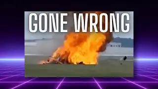 Wing-Walker Stunt Goes TERRIBLY Wrong. ( GRAPHIC )