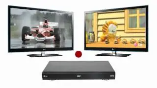 LG HR600 3D BluRay Player