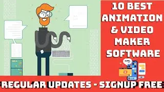 10 Best Animation & Video Maker Software | Create Without any Professional Help | Animated Videos
