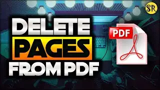 How to Delete Page in PDF File  | How to Split or Separate Pages from PDF File