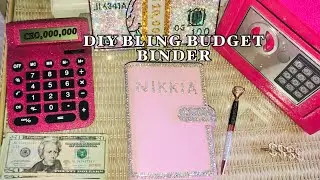 DIY Bling Budget Binder Paycheck Cash Stuffing