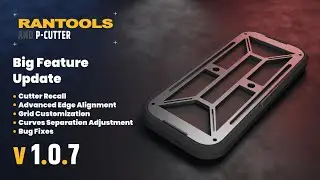 RanTools (and P-Cutter) v1.0.7 Out Now| Cutter Recall |Improved Grid|New Blender Addon| Hard Surface