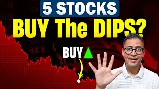 Golden Opportunity to BUY these 5 Stocks in this Market CORRECTION? Rahul Jain 