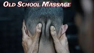 ASMR Super Relaxing Head Tapping & Scratching By Indian Old School Uncle Barber | Neck Cracking ASMR