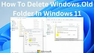 How To Delete Windows.Old Folder In Windows 11