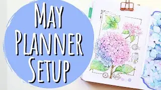 May Planner Setup | Bullet Journal Setup