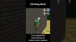 Climbing Mesh - Making Climbable Areas Clearer - Unity Game Development 