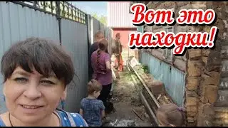 Разбираем старый дом. Вот это находки. Семья в сборе. Радость в доме. Жизнь семьи в деревне.