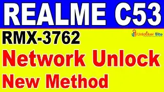 Realme C53 RMX3762 Network Unlock | New Method | 100% Working