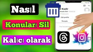 Threads Hesabı Kalıcı Olarak Nasıl Silinir (2023) Threads Hesabını Sil