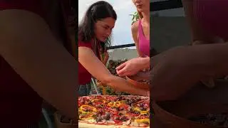 100 cm Pizza in a Tandoor! The Dish of the Day