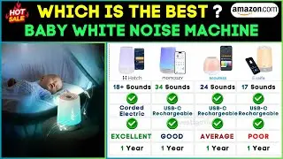 👶 Best Baby White Noise Sound Machine | Top Baby Rest Sleep Music Machine