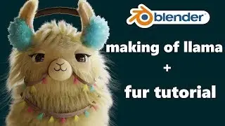 Blender Fur tutorial and Behind the scenes of 