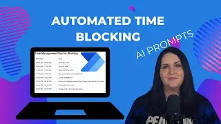 Automated Time Blocking Plan with AI and Power Automate