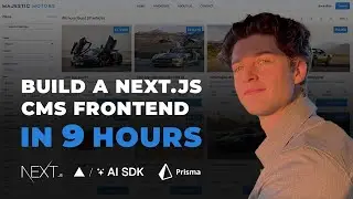 NextJS Full Course: Build a Car Dealer CMS (Part 1/3)