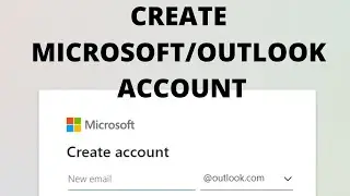 Create an Outlook Account | Setup a Microsoft Account | Create a New Outlook Email