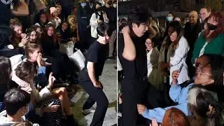 THURSDAY. ONEOF: JAENEUNG. HILARIOUS INTERACTIVE. HONGDAE BUSKING.