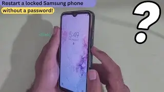 how to reboot samsung phone when locked