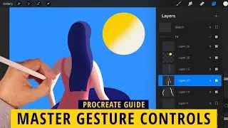 Procreate Basics: Gesture Controls (For Beginners)