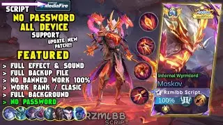 NEW Script Skin Moskov Allstar No Password | Effect & Voice Indonesia - Patch Terbaru Mobile Legends