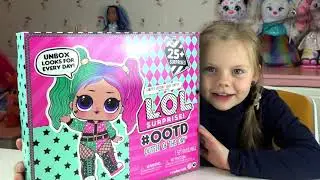 L.O.L ADVENT CALENDAR 2020! АДВЕНТ КАЛЕНДАРЬ 2020! ОДЕЖДА для КУКЛЫ ЛОЛ ХАРЛИ КВИН SURPRISE DRESS UP