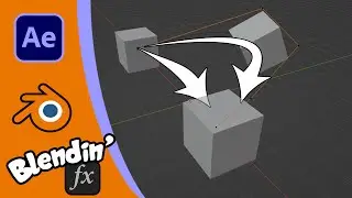 Learning to animate in Blender for After Effects