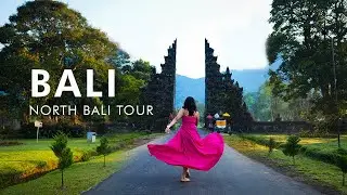 Best places to visit in North Bali | North Bali Day trip- Travel Vlog | Handara gate, waterfalls