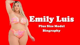 Emily Luis Cuban Plus Size Model Biography | Body Measurements, Net Worth | Curvy Bikini Model |