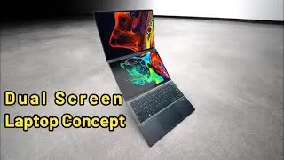 Dual Screen laptop Concept