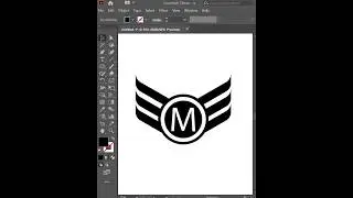 M Logo Design in Illustrator | Adobe Illustrator CC 