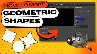 How to Draw or Insert Geometric Shapes in GIMP