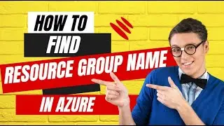 How to find resource group name in Azure | How to get resource group name in Azure