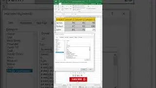 Change Color of Cell With Excel 
