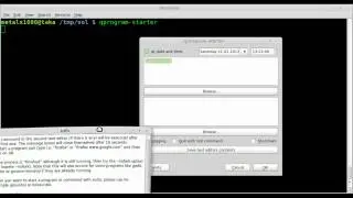 Start a GUI program at a Given Time - Linux