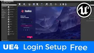 Unreal Engine Online Login Page in Game | UE4 Login Page in Sing-Up | How to create a Login setup