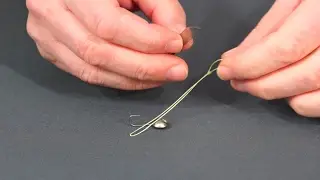 How to tie the knot winter jig free loop